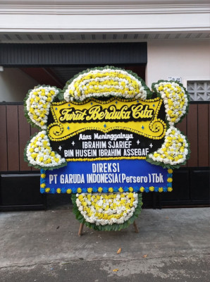 Papan Bunga Duka di Sungai Ning